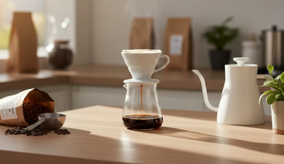 Kaffee-Dripper – Zubereitung von Filterkaffee und aromatischer Kaffee aus dem Dripper