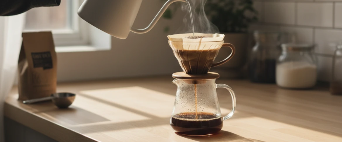 Kaffee im Drip-Verfahren brühen – Aufguss mit dem Drip V60