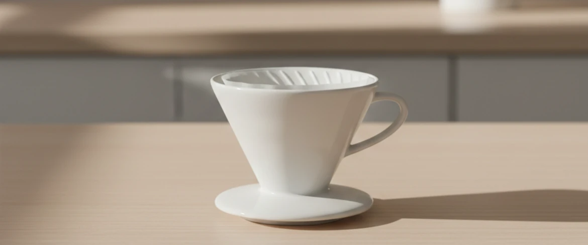 Keramik-Kaffee-Dripper – Filterkaffeezubereitung mit einer pour over Kaffeemaschine