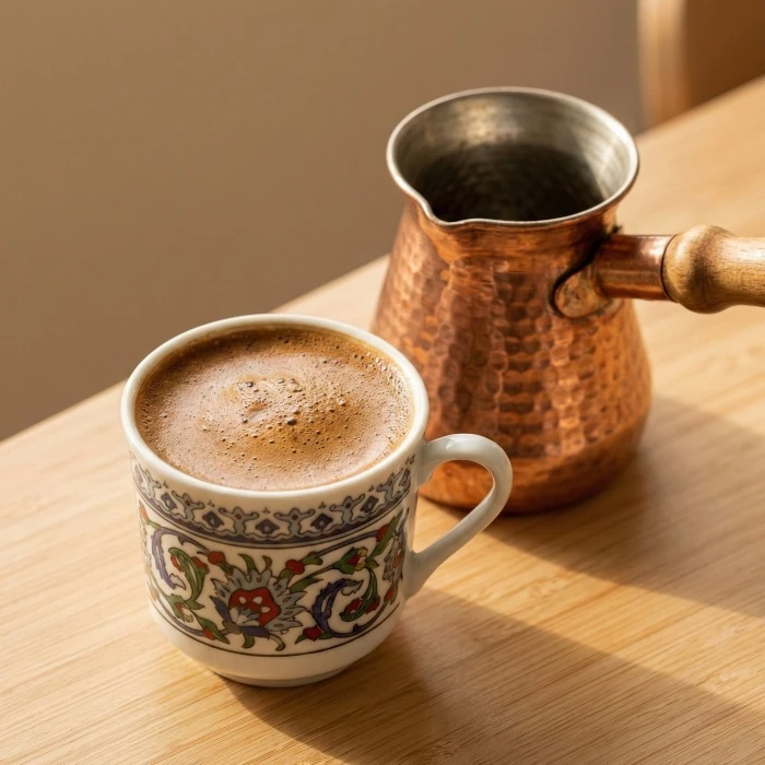 Kawa po turecku przepis krok po kroku