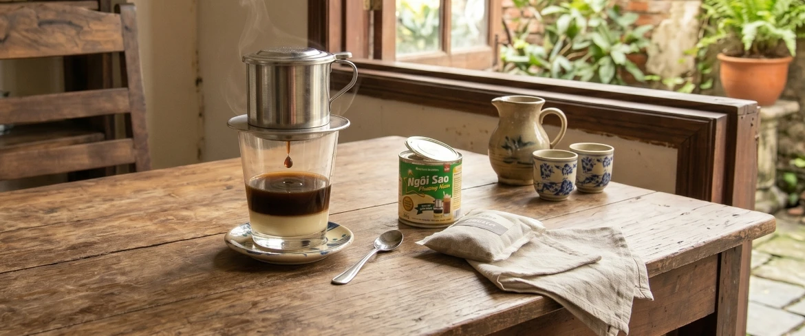 Kawa po wietnamsku – proces powolnego parzenia kropla po kropli 