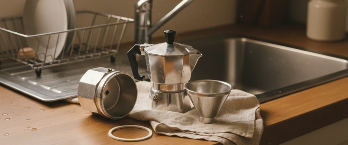 Jak używać kawiarki i jak o nią dbać? Czyszczenie kawiarki po parzeniu kawy