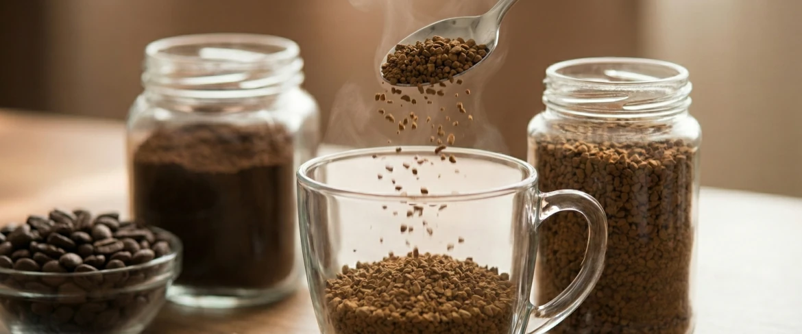 Ile kofeiny ma kawa rozpuszczalna? Zawartość kofeiny w filiżance instant