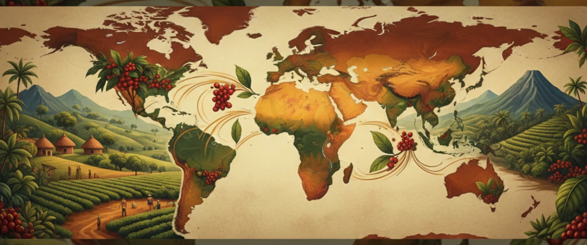 Pochodzenie kawy a smak – regiony świata i różnorodne profile smakowe kawy