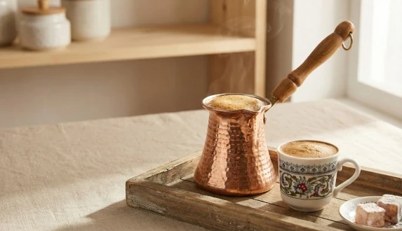 Kawa po turecku – tradycyjny przepis na kawę z tygielka
