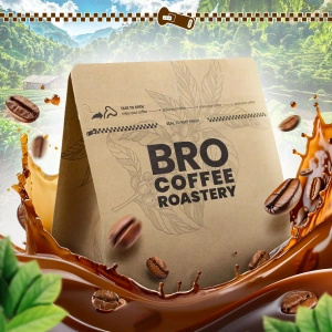 Bro Coffee Roastery – Kawa ziarnista Brazil Samba Premium 400 g