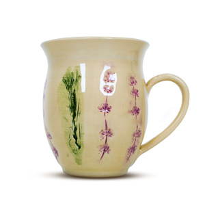 Ceramic Cup Flora Pink 350ml – Crater series