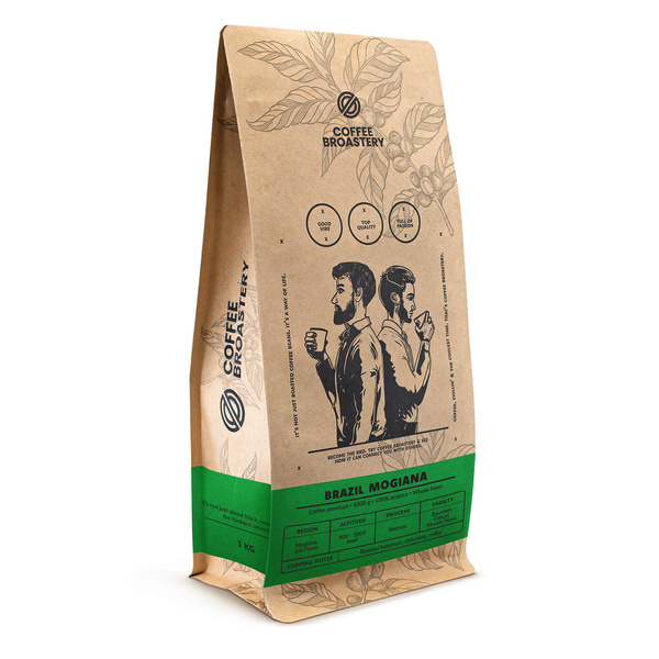 Coffee Broastery - whole bean coffee Brazil Mogiana Premium 1kg