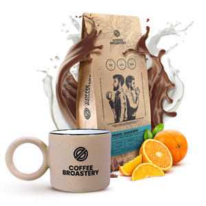 Coffee Broastery Set: Brazil Guaxupe Coffee + Mug