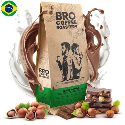 Bro Coffee Roastery – Bohnenkaffee Brazil Samba Premium 400 g