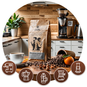 Coffee Broastery Set: Amico dall'Italia Espresso Roast Coffee + Mug