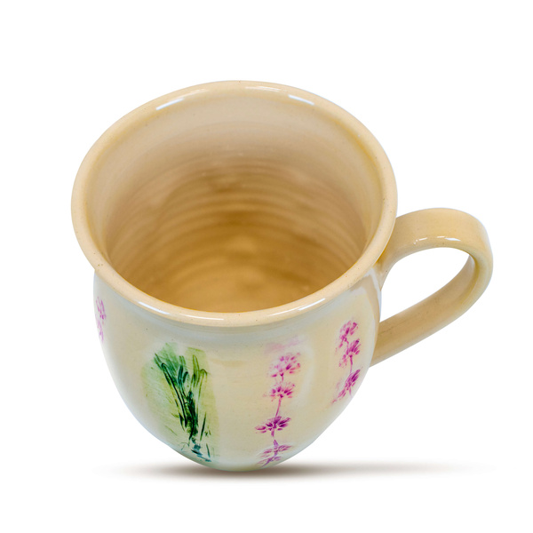 Ceramic Cup Flora Pink 350ml – Crater series