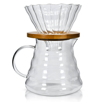 Coffee Brewing Set – Glass Dripper and Jug