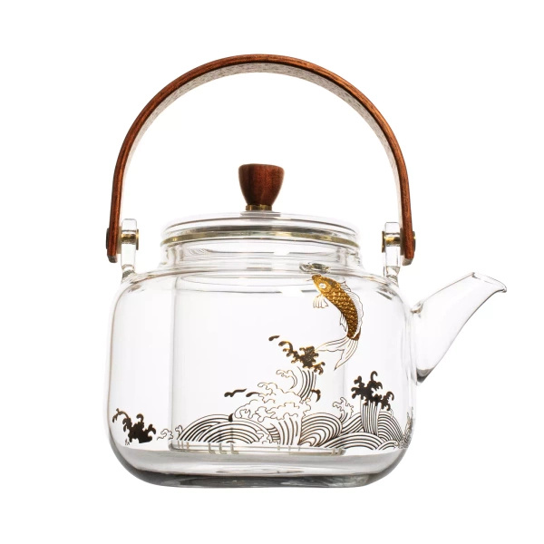 Glass coffee jug with brewer Pescado 500ml