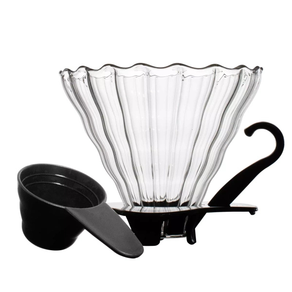 Dripper glass coffee brewer 300ml
