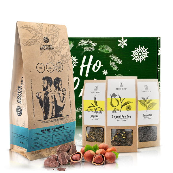 Gift set with Coffee Broastery coffee and Mary Rose tea