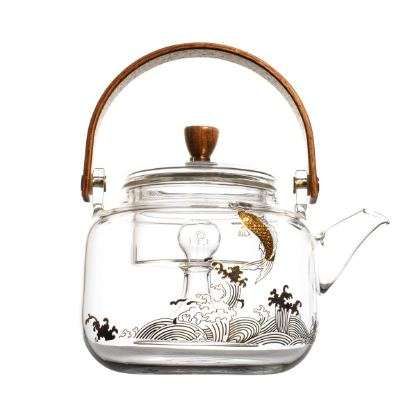 Glass coffee jug with brewer Pescado 500ml
