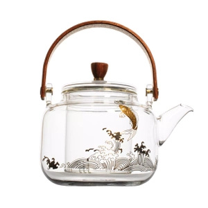 Glass coffee jug with brewer Pescado 500ml