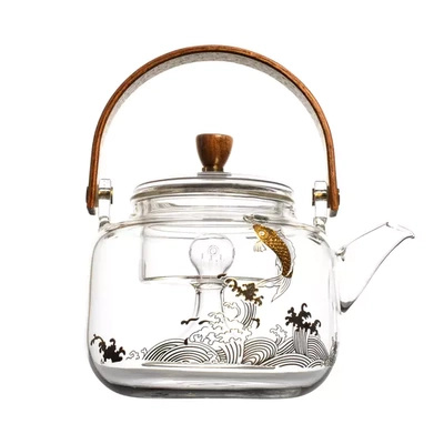 Glass coffee jug with brewer Pescado 500ml