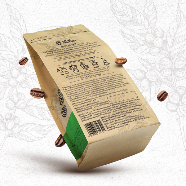 Coffee Broastery - whole bean coffee Brazil Mogiana Premium 1kg