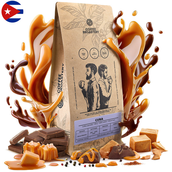 Bro Coffee Roastery - Kawa ziarnista Cuba Sierra Maestra Speciality 400 g